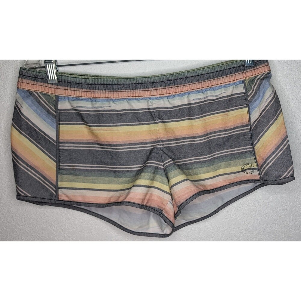 Billabong Shorts Women Size Large (34) Micro Mini Y2K Boardshort (668)